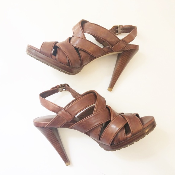 Cole Haan Shoes - Cole Haan x Nike Air brown heels sandals